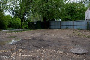 внутридомовой проезд по ул. Сакриера г. Тирасполь