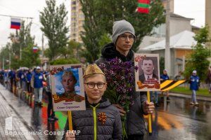 09.05.2025 «Бессмертный полк» в Приднестровье 