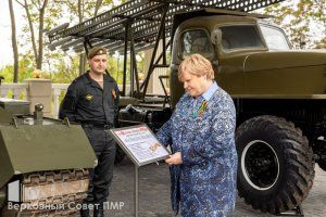 09.05.2025 В Тирасполе открыли музейный блок, посвященный Великой Отечественной войне