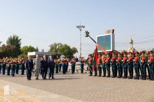 02.09.2025 Церемония поднятия государственных флагов 