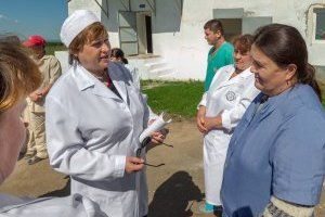 Депутаты посетили животноводческий комплекс торгово-промышленной фирмы «Интерцентр Люкс» 07.06.2016.